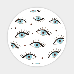 Beauty blue eyes Magnet